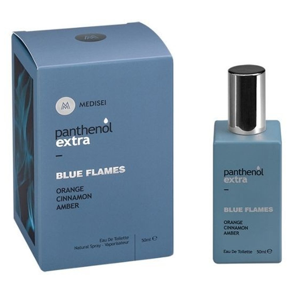 Medisei Panthenol Extra Blue Flames Eau de Toilette Ανδρικό Άρωμα, 50ml 