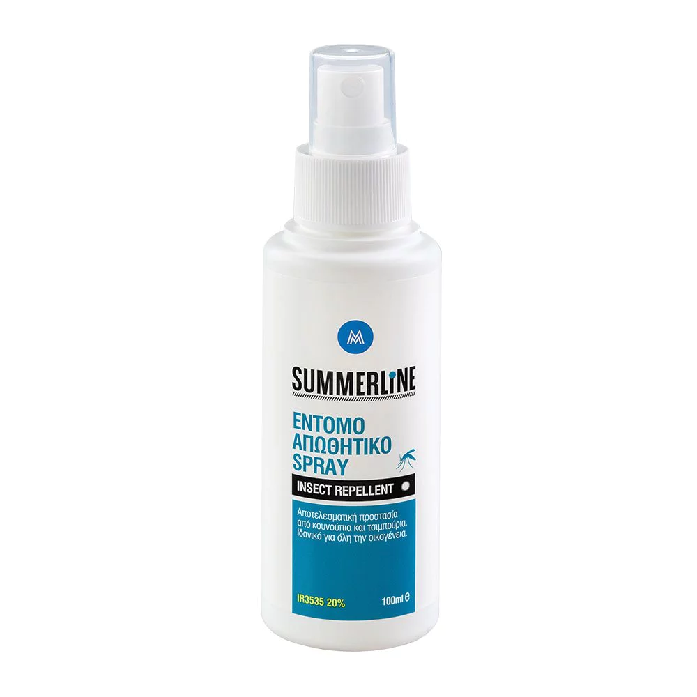 Medisei Summerline Εντομοαπωθητικό Spray, 100ml Medisei Summerline Εντομοαπωθητικό Spray, 100ml