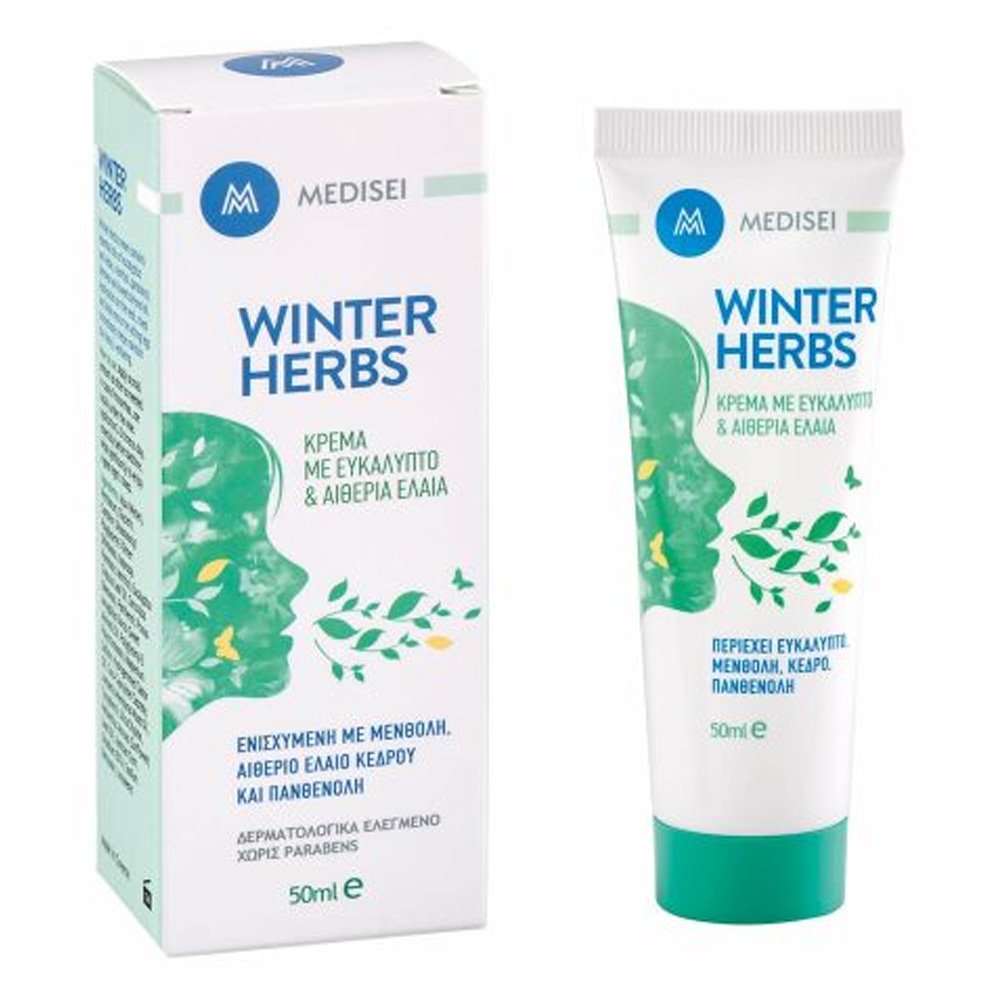 Medisei Winter Herbs Κρέμα με Ευκάλυπτο & Αιθέρια Έλαια, 50ml