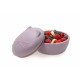 Melii Silicone Bowl with Lid Cat Μπολ Σιλικόνης με Καπάκι, 1τμχ