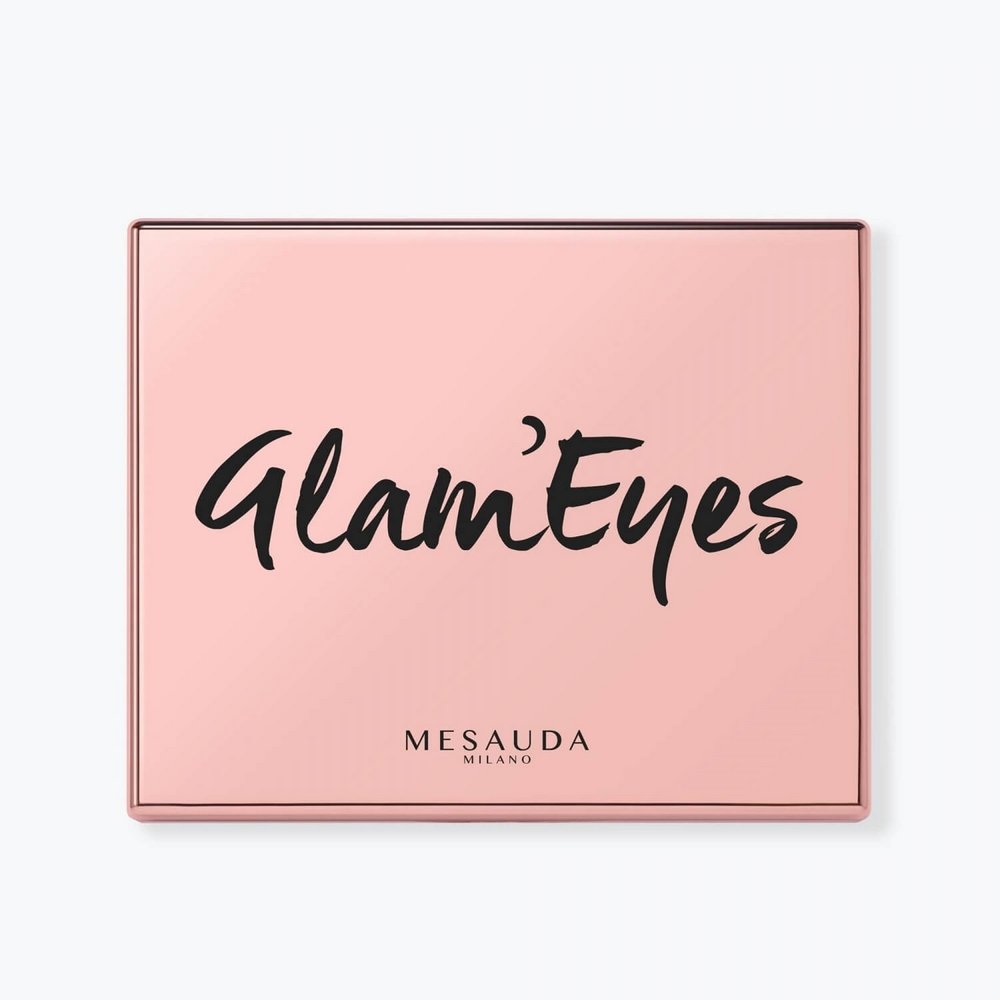 Mesauda Glam' Eyes Multi Finish Compact Eyeshadow Palette Παλέτα Σκιών με 12 Αποχρώσεις, 12x1.2g