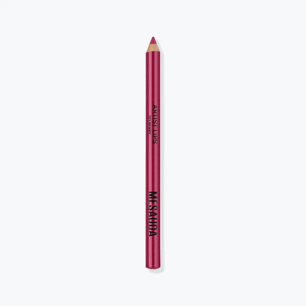 Mesauda Artist Lips Pencil Ενυδατικό Μολύβι Χειλιών 110 Berry, 1.14g