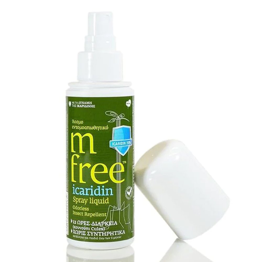 M Free Εντομοαπωθητικό Spray Icaridin, 80ml