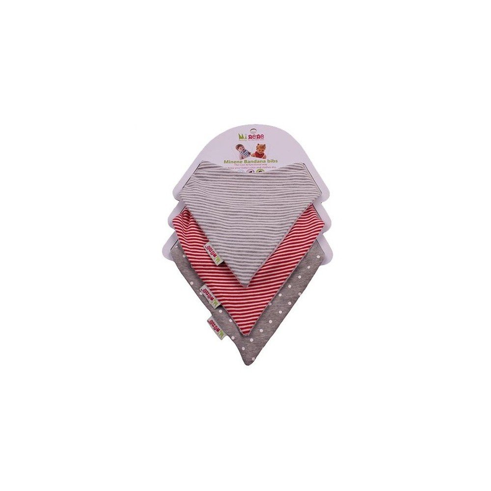 Minene Σαλιάρα - Mπαντάνα σετ 3 τεμ. unisex 12908 Minene Σαλιάρα - Mπαντάνα σετ 3 τεμ. unisex 12908