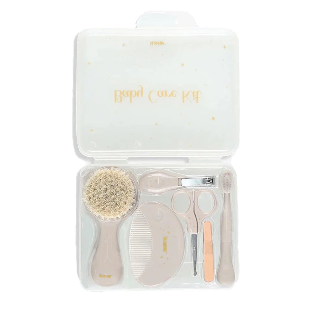 Minene Baby Care Kit Βρεφικό Σετ Περιποίησης Καφέ, 1σετ Minene Baby Care Kit Βρεφικό Σετ Περιποίησης Καφέ, 1σετ