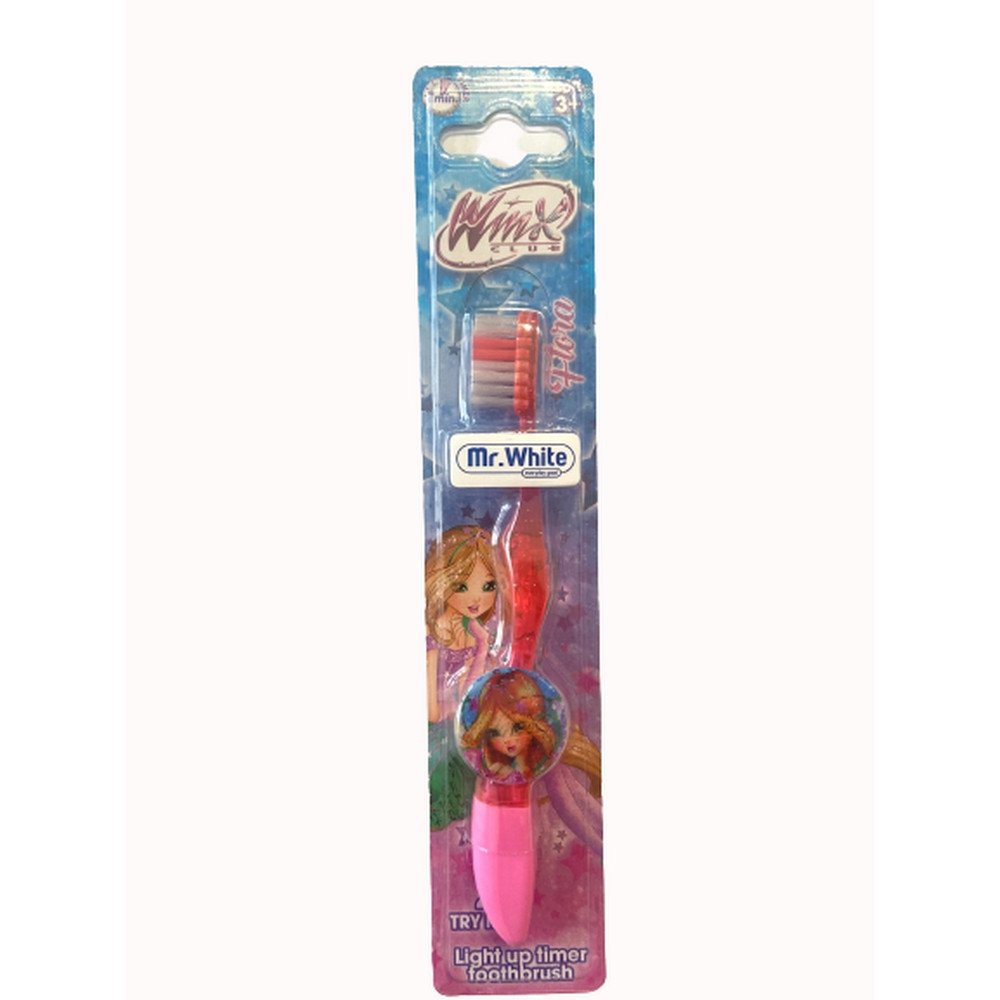 Winx Οδοντόβουρτσα Παιδική Luminus Flashing Ροζ (A41TW), 1τμχ	