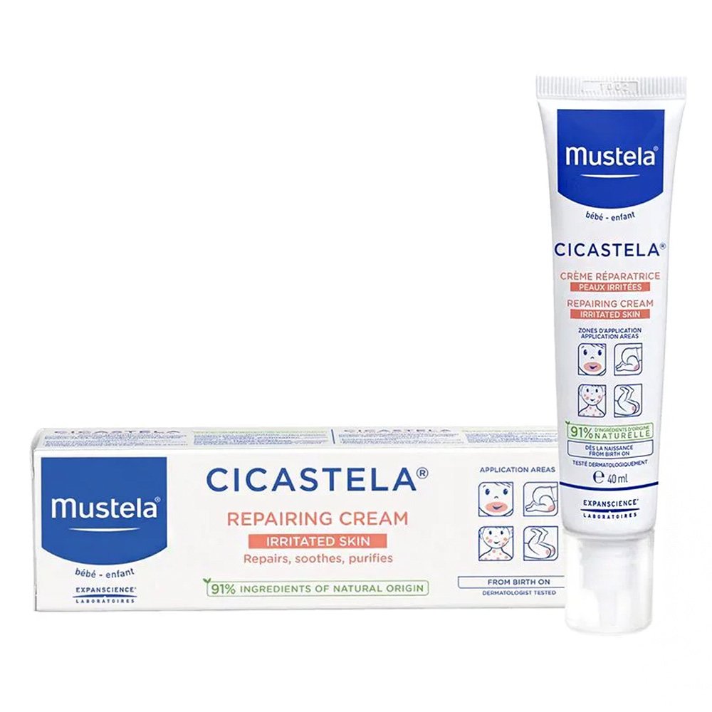 Mustela Cicastela Repairing Cream Κρέμα Ανάπλασης, 40ml
