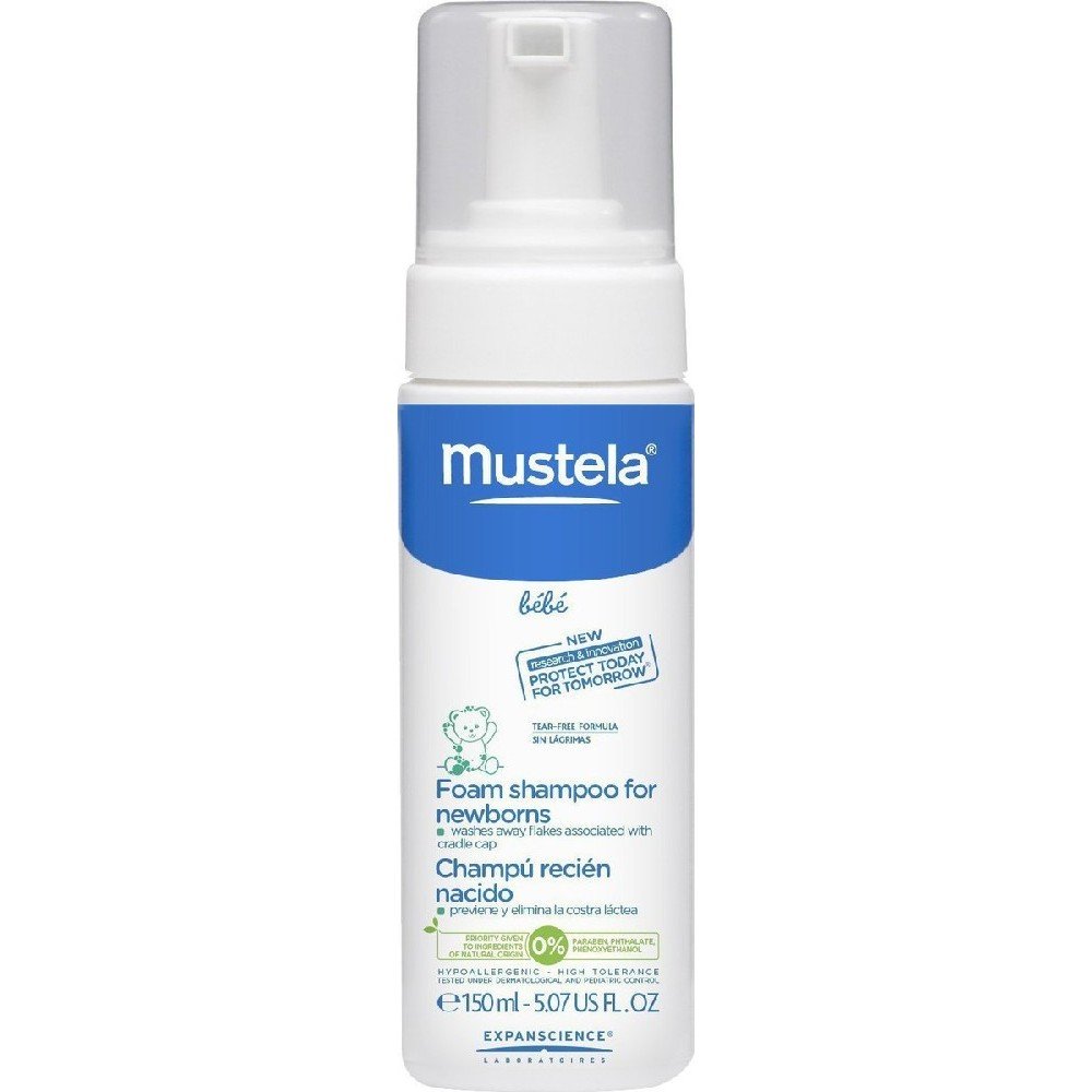 Mustela Βρεφικό Σαμπουάν σε Μορφή Αφρού, 150ml