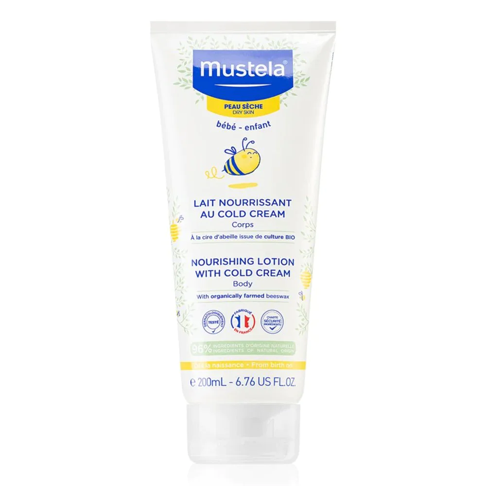 Mustela Nourishing Lotion & Cold Cream Κρέμα Ενυδάτωσης Σώματος, 200ml Mustela Nourishing Lotion & Cold Cream Κρέμα Ενυδάτωσης Σώματος, 200ml