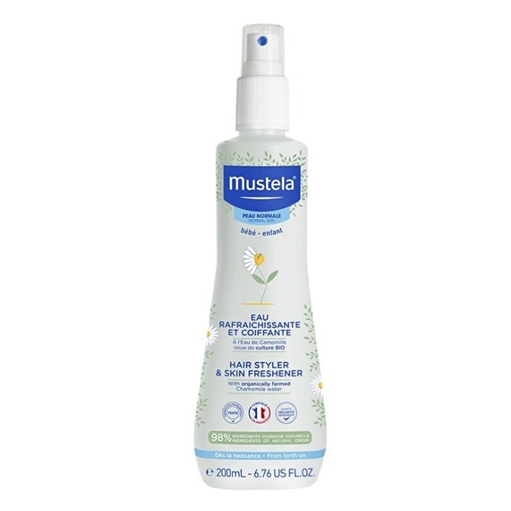 Mustela Hair Styler & Skin Freshener Δροσιστικό Νερό με Χαμομήλι για Βρέφη, 200ml