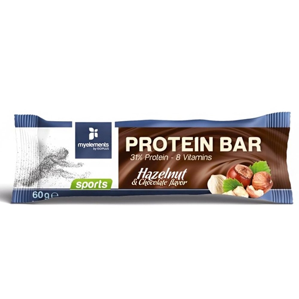 My Elements Sports Protein Bar Hazelnut & Chocolate Flavor, 60gr