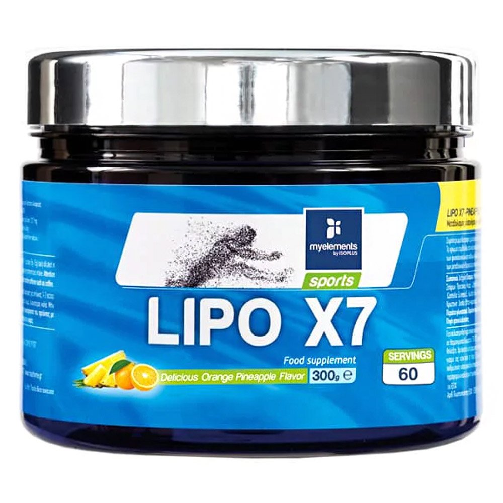 My Elements Lipo X7 Powder Orange - Pineapple για Ενίσχυση του Μεταβολισμού, 300gr