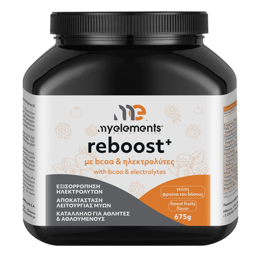 My Elements Reboost+ με Bcaa & Ηλεκτρολύτες με Γεύση Φρούτα του Δάσους, 675g My Elements Reboost+ με Bcaa & Ηλεκτρολύτες με Γεύση Φρούτα του Δάσους, 675g