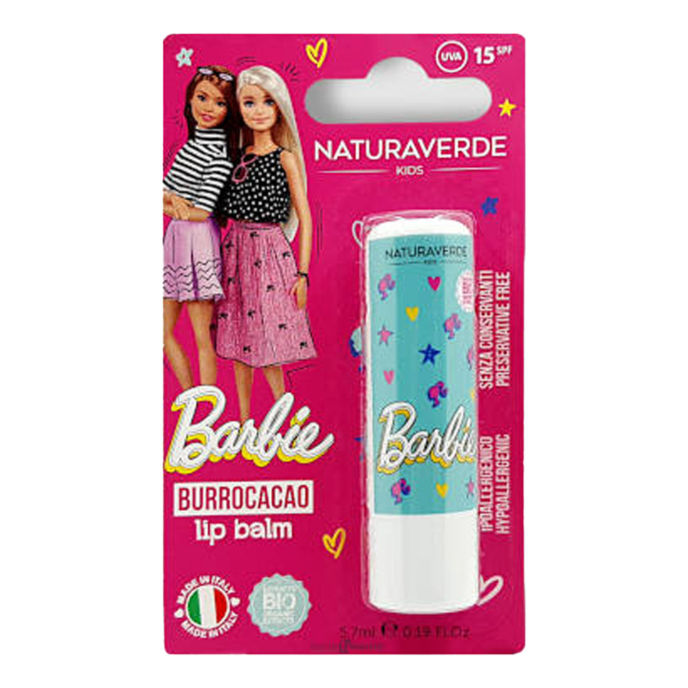 Naturaverde Barbie Lip Balm με Γεύση Φράουλα, 1τμχ