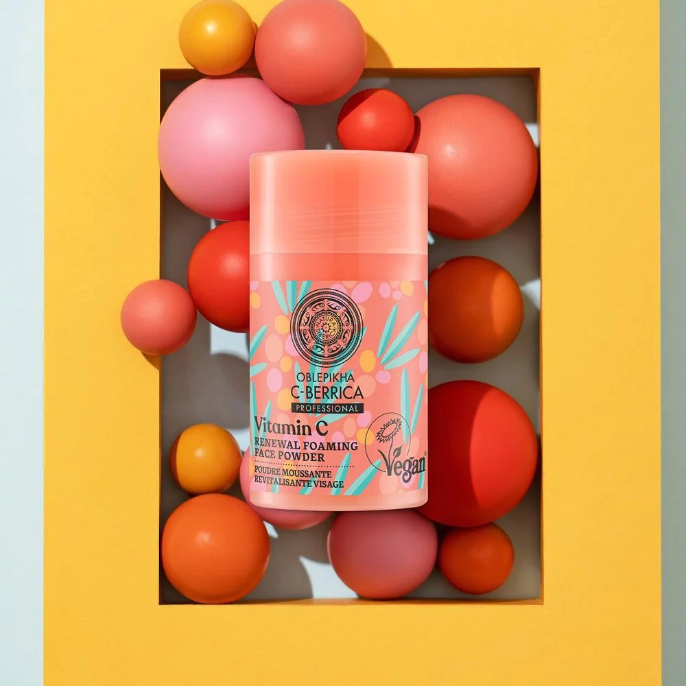 Natura Siberica Oblepikha C-Berrica Renewal Foaming Face Powder Αφρώδης Πούδρα Ανανέωσης Προσώπου, 35gr Natura Siberica Oblepikha C-Berrica Renewal Foaming Face Powder Αφρώδης Πούδρα Ανανέωσης Προσώπου, 35gr