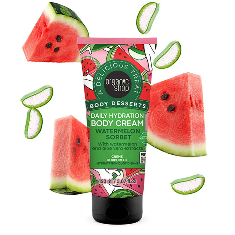 Natura Siberica Organic Shop Body Desserts Κρέμα Σώματος Watermelon Sorbet, 150ml Natura Siberica Organic Shop Body Desserts Κρέμα Σώματος Watermelon Sorbet, 150ml