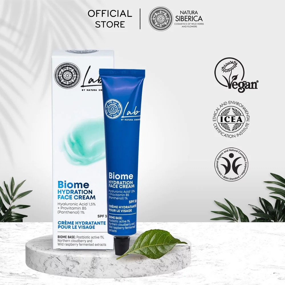 Natura Siberica Biome Hydration Face Cream Ενυδατική Κρέμα Προσώπου με SPF30, 50ml Natura Siberica Biome Hydration Face Cream Ενυδατική Κρέμα Προσώπου με SPF30, 50ml
