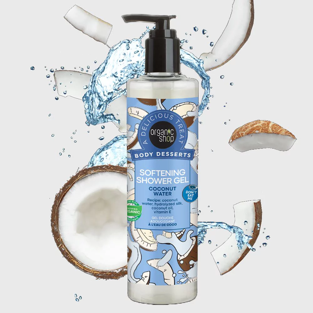 Natura Siberica Organic Shop Body Desserts Coconut Water Απαλό Αφρόλουτρο, 280ml Natura Siberica Organic Shop Body Desserts Coconut Water Απαλό Αφρόλουτρο, 280ml