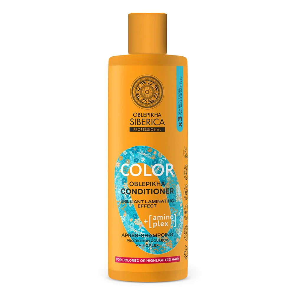 Natura Siberica Oblepikha Ο Professional Conditioner Προστασίας Χρώματος, με 3x Ιπποφαές & Amino Plex, για Βαμμένα Μαλλιά, 400ml Natura Siberica Oblepikha Ο Professional Conditioner Προστασίας Χρώματος, με 3x Ιπποφαές & Amino Plex, για Βαμμένα Μαλλιά, 400ml