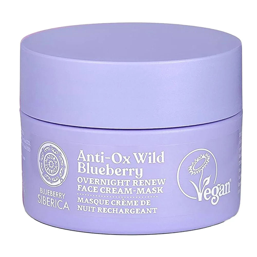 Natura Siberica Anti-Ox Wild Blueberry Overnight Renewing Face Cream-Mask Μάσκα Νυκτός, 50ml Natura Siberica Anti-Ox Wild Blueberry Overnight Renewing Face Cream-Mask Μάσκα Νυκτός, 50ml
