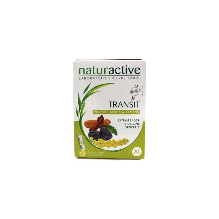 Naturactive Transit, Συμπλήρωμα Διατροφής κατά της Δυσκοιλιότητας 20 φακελίσκοι