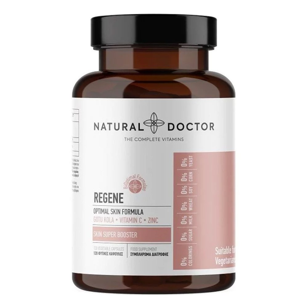 Natural Doctor Regene for Healthy Skin Συμπλήρωμα Διατροφής για Υγιές Δέρμα, 120 κάψουλες