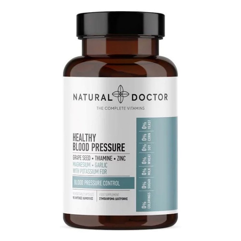Natural Doctor Healthy Blood Pressure Συμπλήρωμα Διατροφής για την Πίεση, 90 κάψουλες