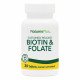 Natures Plus Biotin & Folate Συμπλήρωμα Διατροφής με Βιοτίνη & Φυλλικό Οξύ, 30tabs