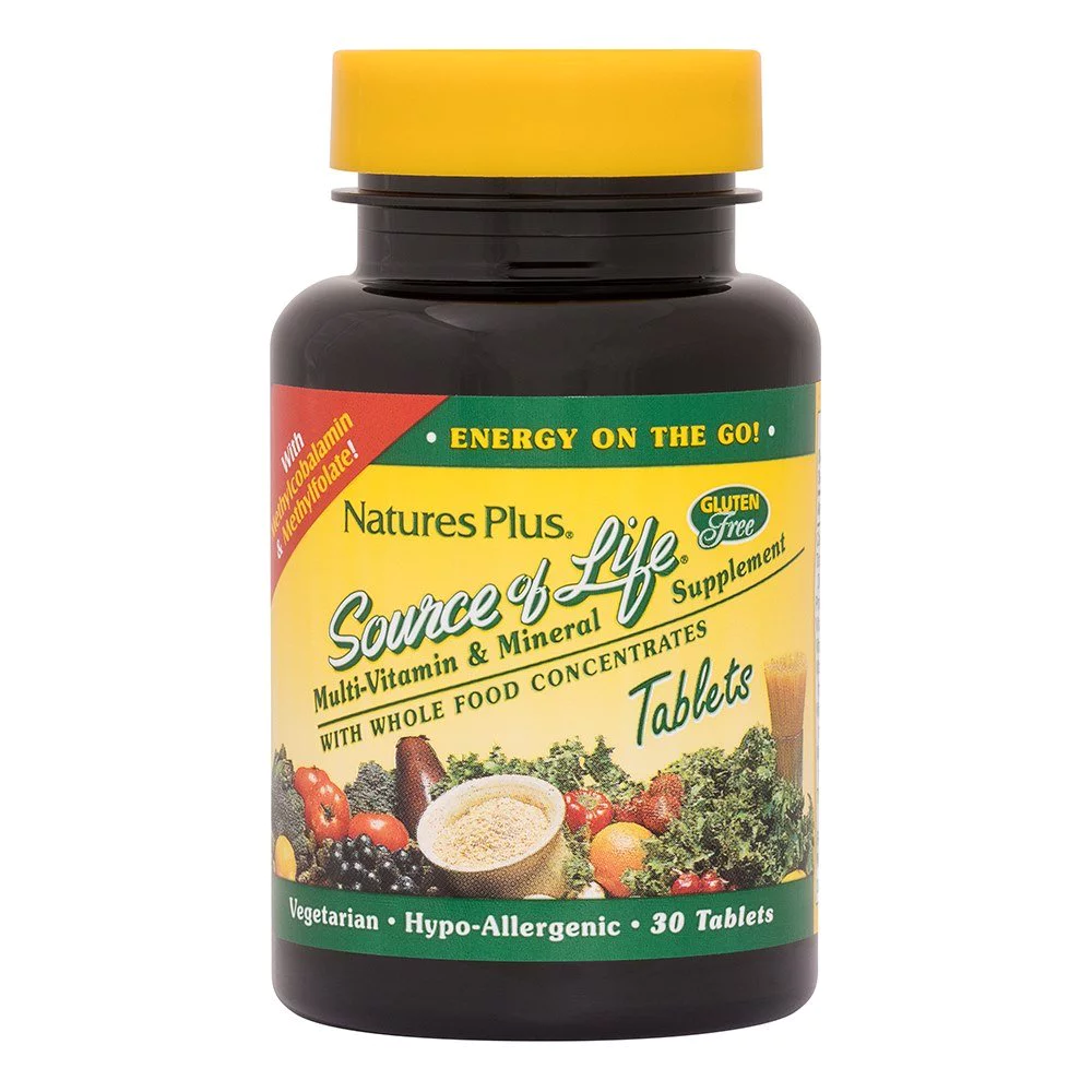 Natures Plus Source of Life Φόρμουλα Πολυβιταμινών, 30tabs