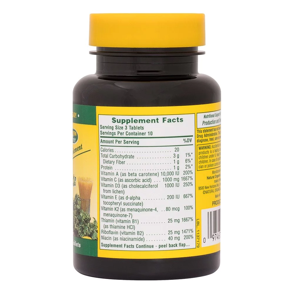 Natures Plus Source of Life Φόρμουλα Πολυβιταμινών, 30tabs