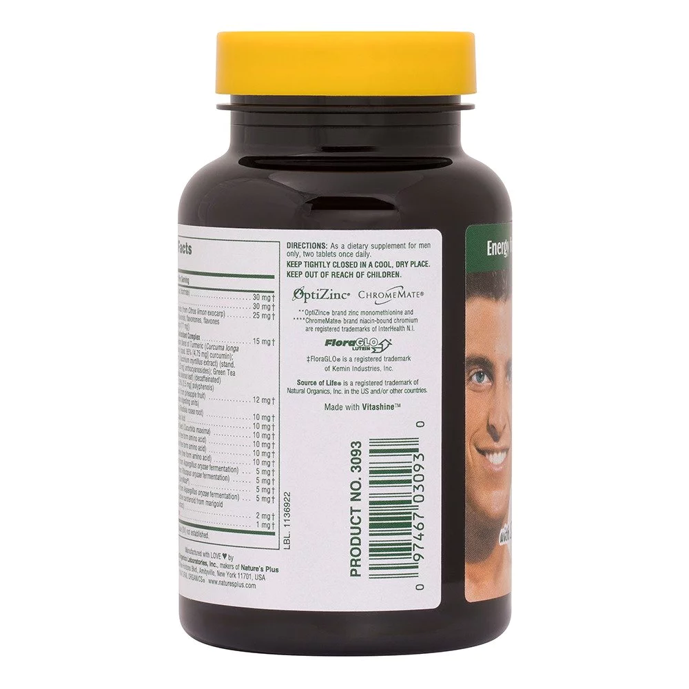 Natures Plus Source of Life Men Πολυβιταμίνες για Άνδρες, 60tabs Natures Plus Source of Life Men Πολυβιταμίνες για Άνδρες, 60tabs