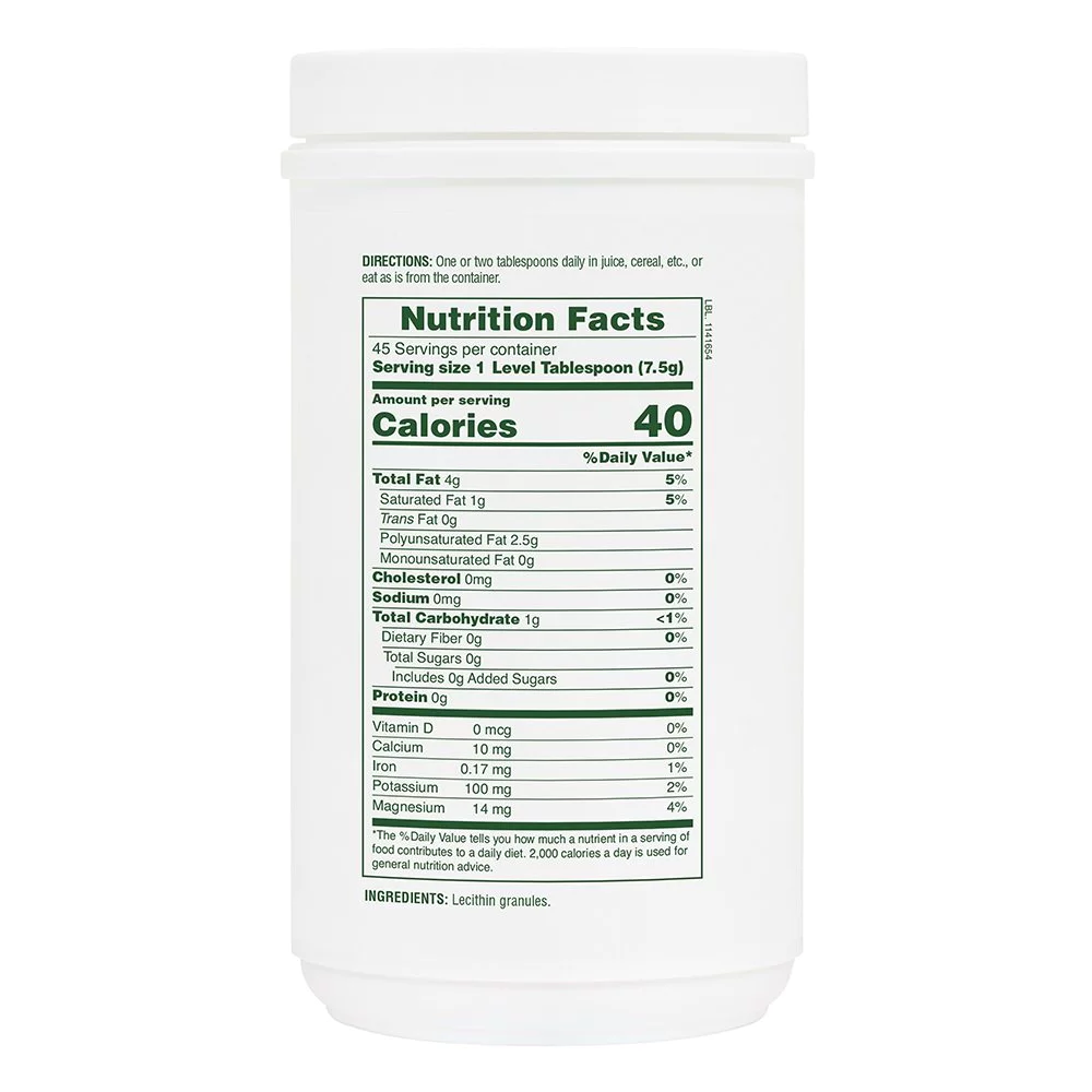Natures Plus Lecithin Granules Λεκιθίνη Σόγιας σε Κόκκους, 340gr