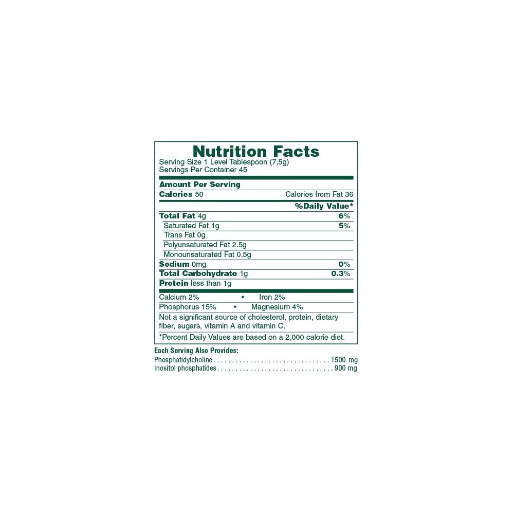 Natures Plus Lecithin Granules Λεκιθίνη Σόγιας σε Κόκκους, 340gr
