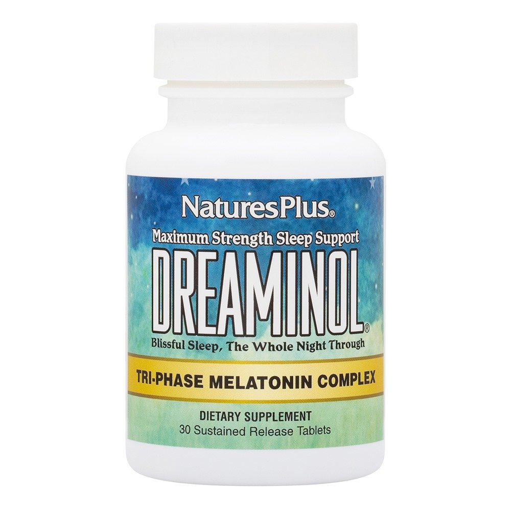 Natures Plus Dreaminol Βοήθημα για τον Ύπνο με Μελατονίνη, 30tabs
