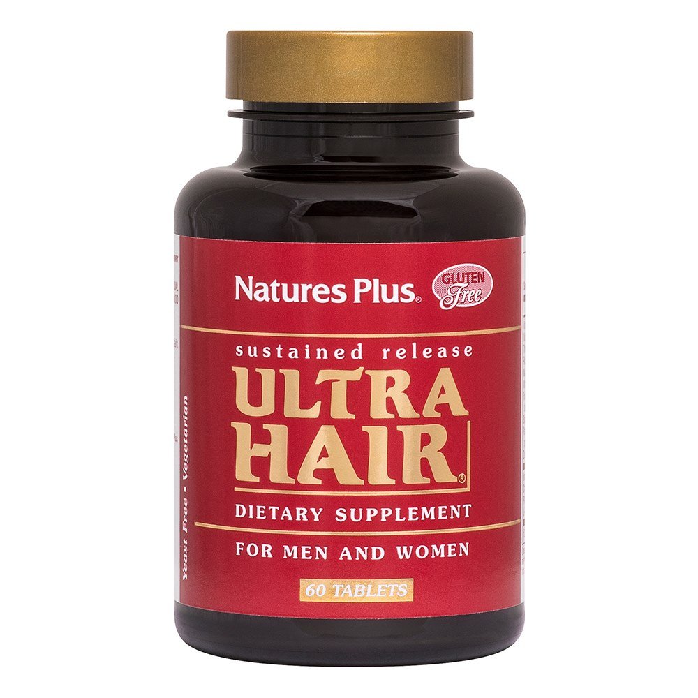 Natures Plus Ultra Hair για Ενδυνάμωση των Μαλλιών, 60tabs