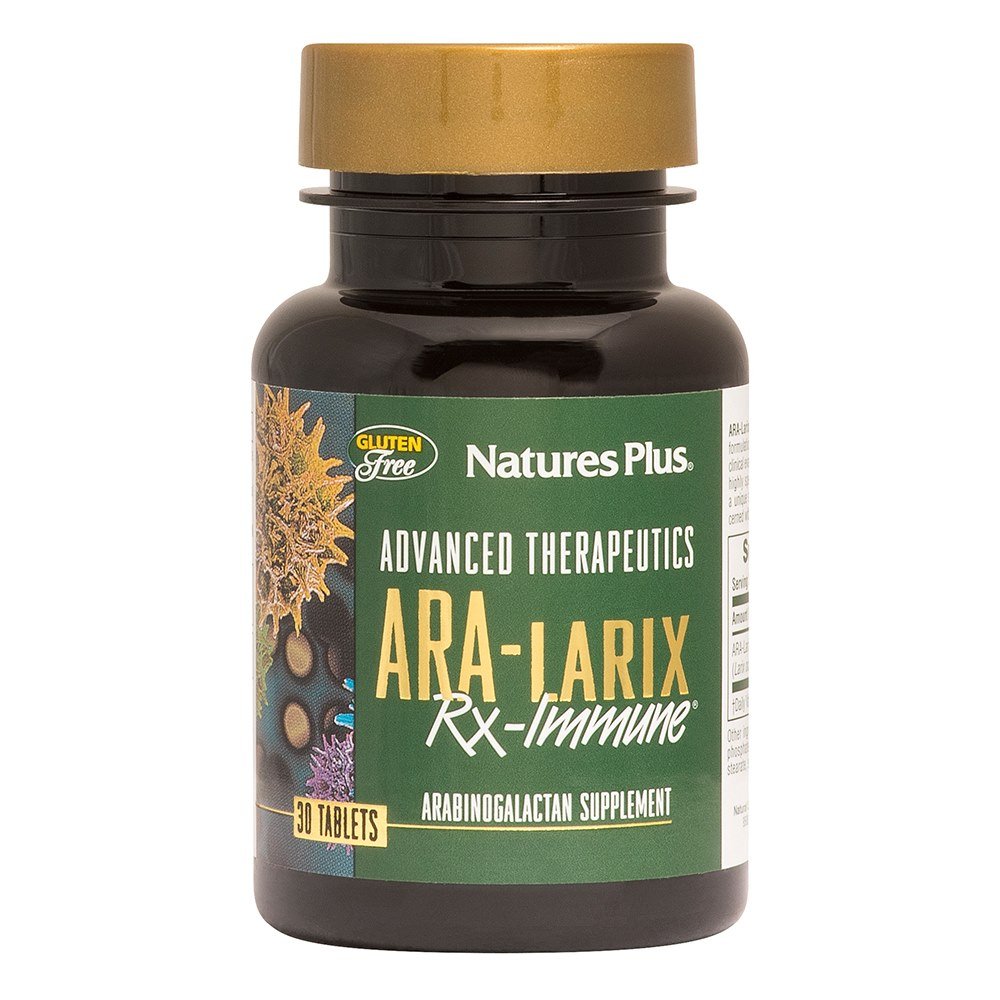 Natures Plus Ara-Larix Rx-Immune 500 mg για Ενίσχυση του Ανοσοποιητικού Συστήματος, 30tabs