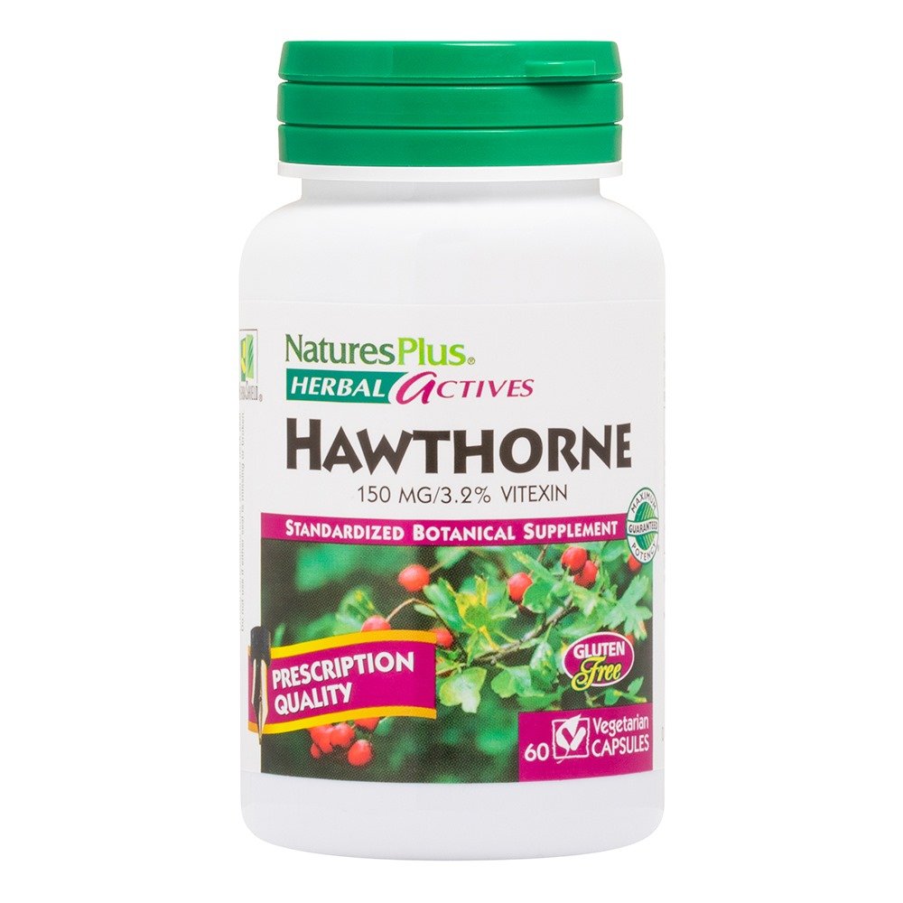Natures Plus Hawthorne 150mg, 60caps