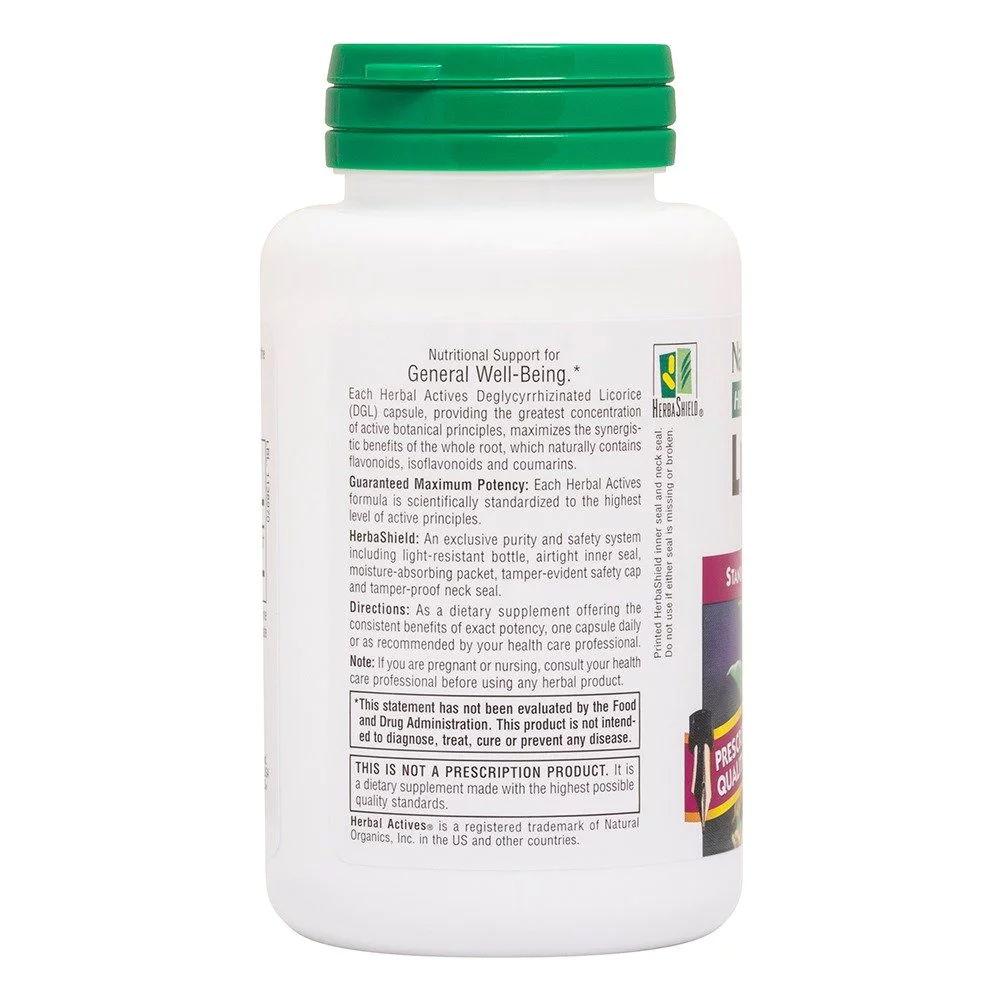 Natures Plus Licorice (DGL) 500 mg Συμπλήρωμα με Εκχύλισμα Γλυκόριζας, 60caps
