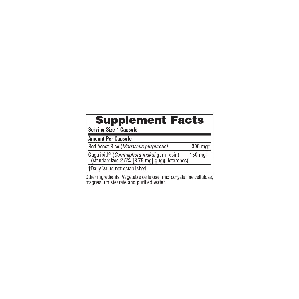 Natures Plus Red Yeast Rice Gugulipid 450 mg για τη Ρύθμιση της Χοληστερίνης και των Τριγλυκεριδίων, 60caps Natures Plus Red Yeast Rice Gugulipid 450 mg για τη Ρύθμιση της Χοληστερίνης και των Τριγλυκεριδίων, 60caps