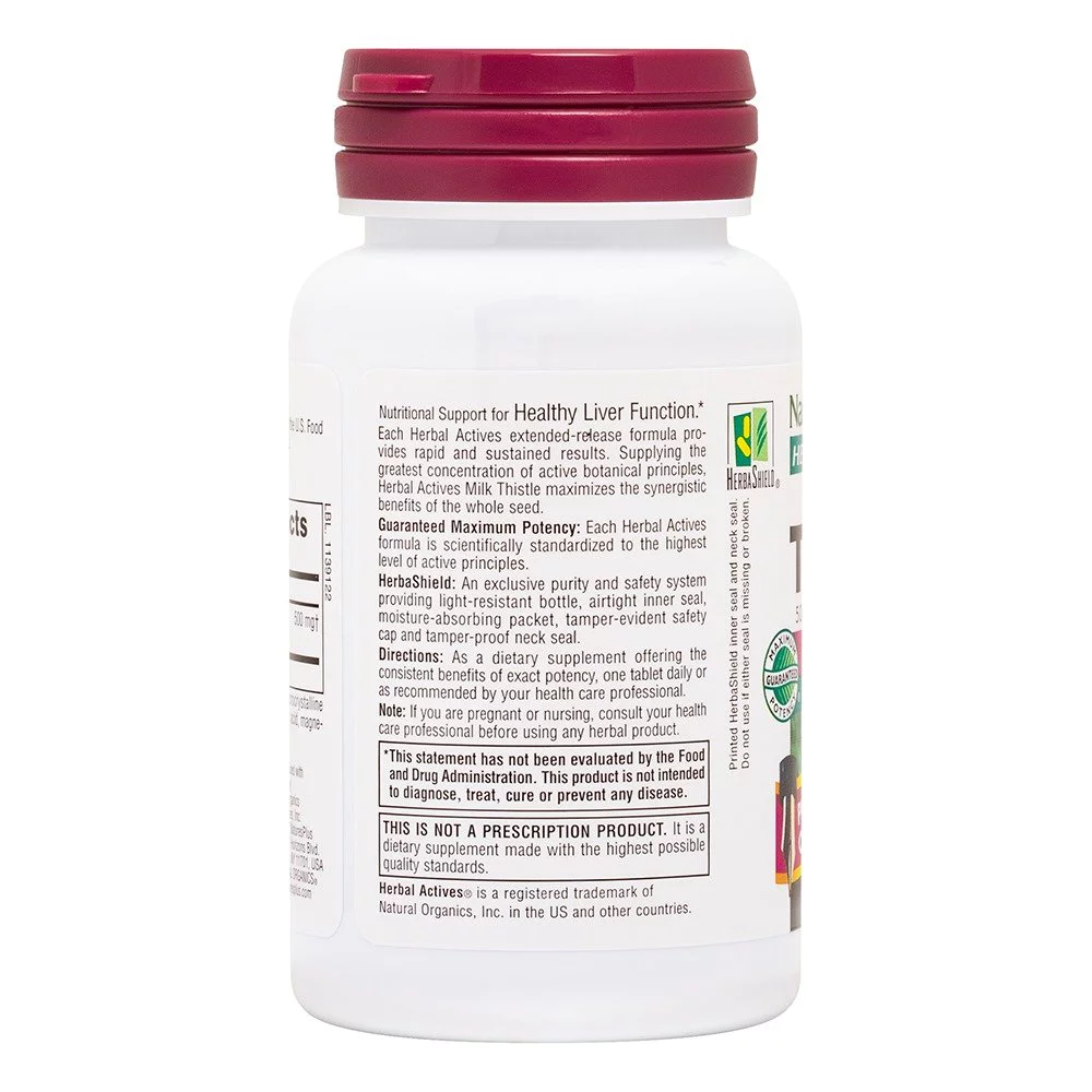 Natures Plus Milk Thistle 500 mg Συμπλήρωμα Διατροφής με Γαϊδουράγκαθο, 30tabs Natures Plus Milk Thistle 500 mg Συμπλήρωμα Διατροφής με Γαϊδουράγκαθο, 30tabs