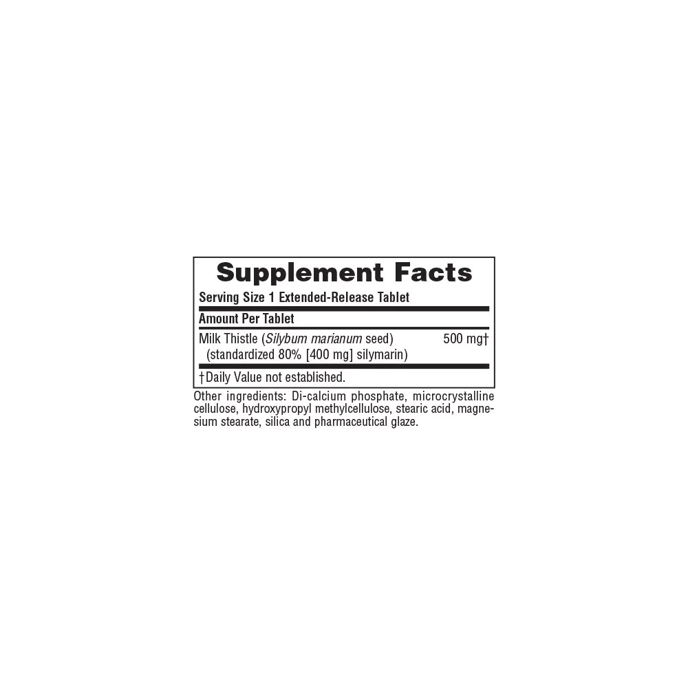 Natures Plus Milk Thistle 500 mg Συμπλήρωμα Διατροφής με Γαϊδουράγκαθο, 30tabs Natures Plus Milk Thistle 500 mg Συμπλήρωμα Διατροφής με Γαϊδουράγκαθο, 30tabs