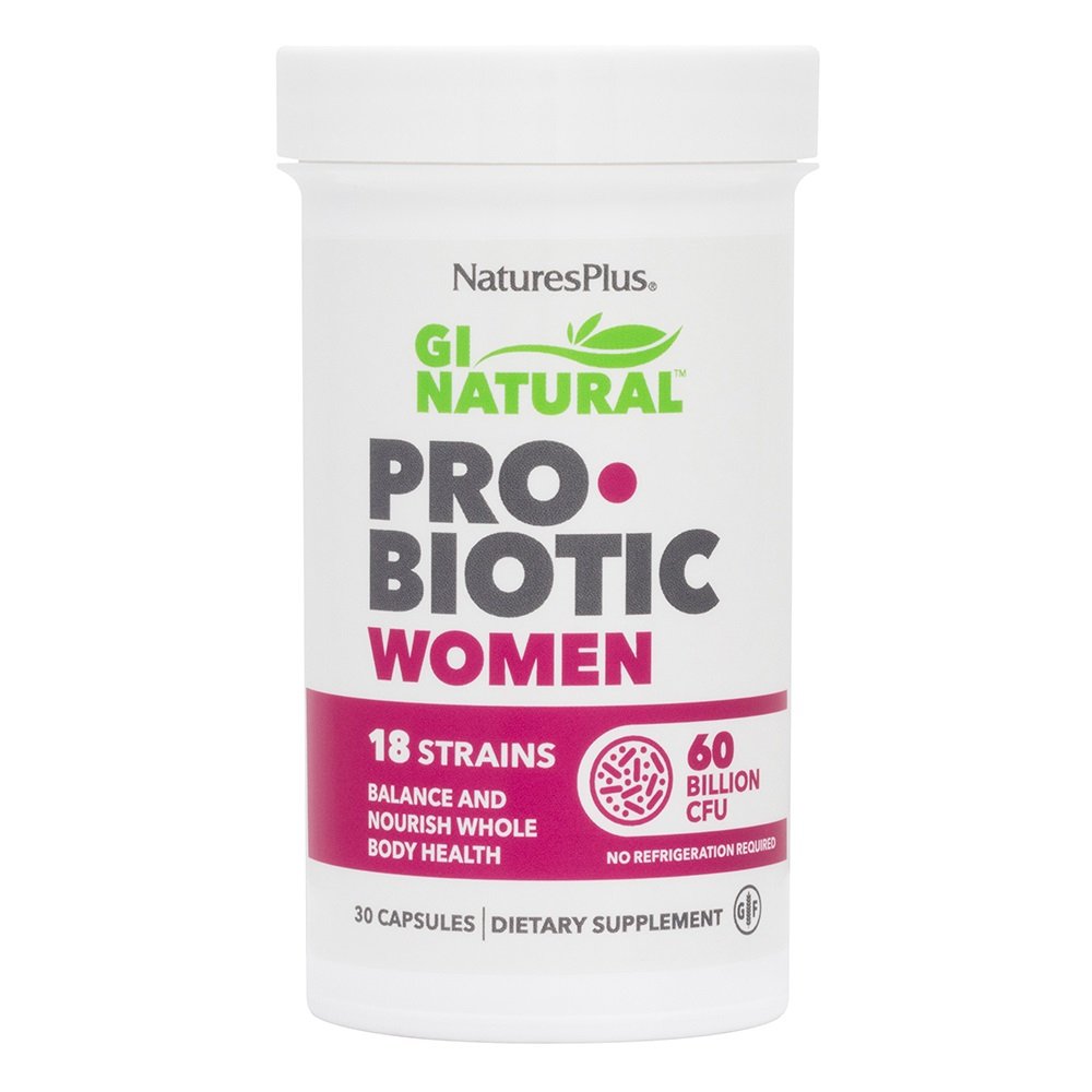 Natures Plus GI Natural Probiotic Women Προβιοτικά για Γυναίκες, 30caps