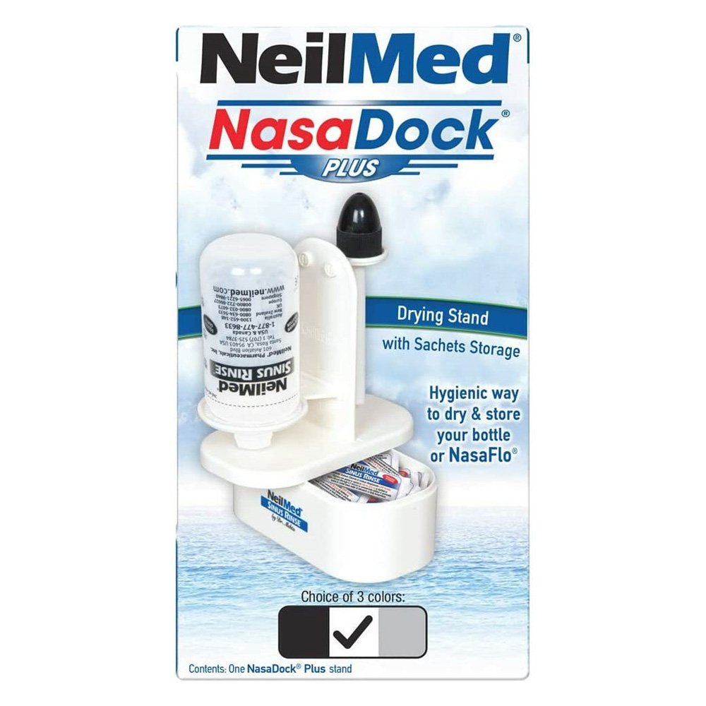 NeilMed Nasa Dock Plus Drying Stand with Packet Storage, 1τμχ