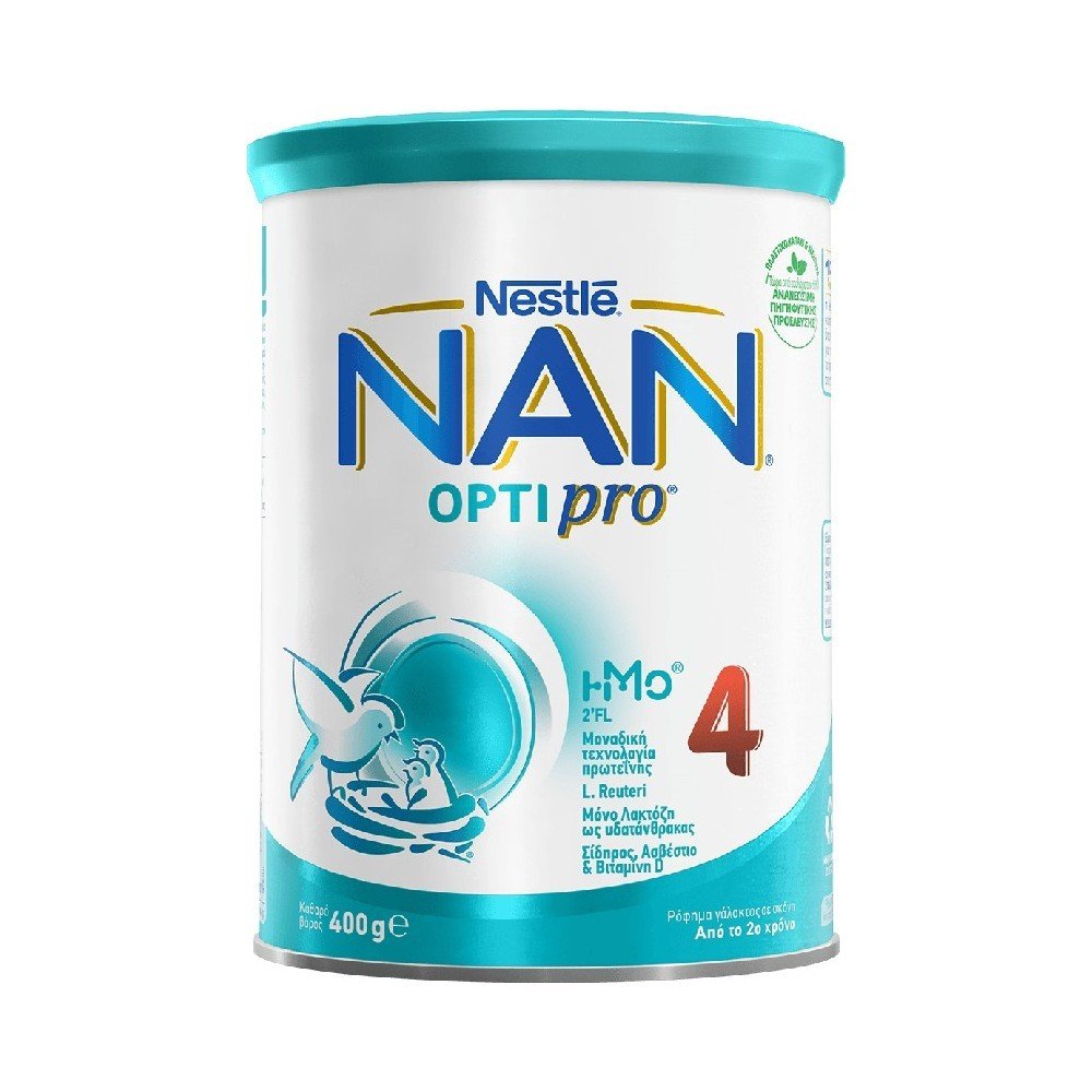 Nestle Nan Optipro 4 Γάλα σε Σκόνη 24m+, 400gr