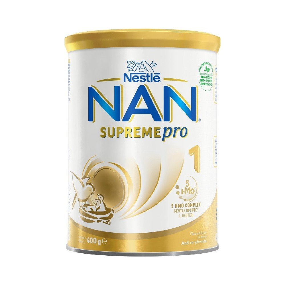Nestle Nan Supreme Pro 1 0m+, Γάλα σε Σκόνη, 400gr