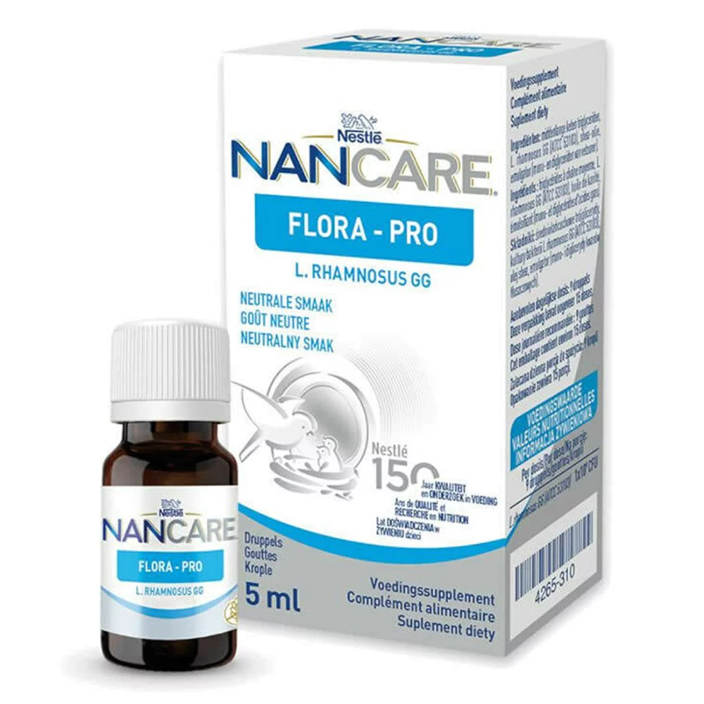 Nestle NanCare Flora ProΓια Την Ισορροπία Της Εντερικής Χλωρίδας, 5ml Nestle NanCare Flora ProΓια Την Ισορροπία Της Εντερικής Χλωρίδας, 5ml