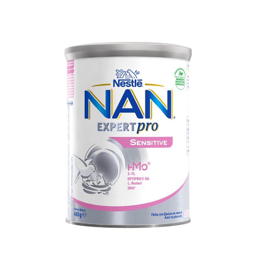 Nestle Γάλα σε Σκόνη Nan Expert Pro Sensitive 0m+, 400gr