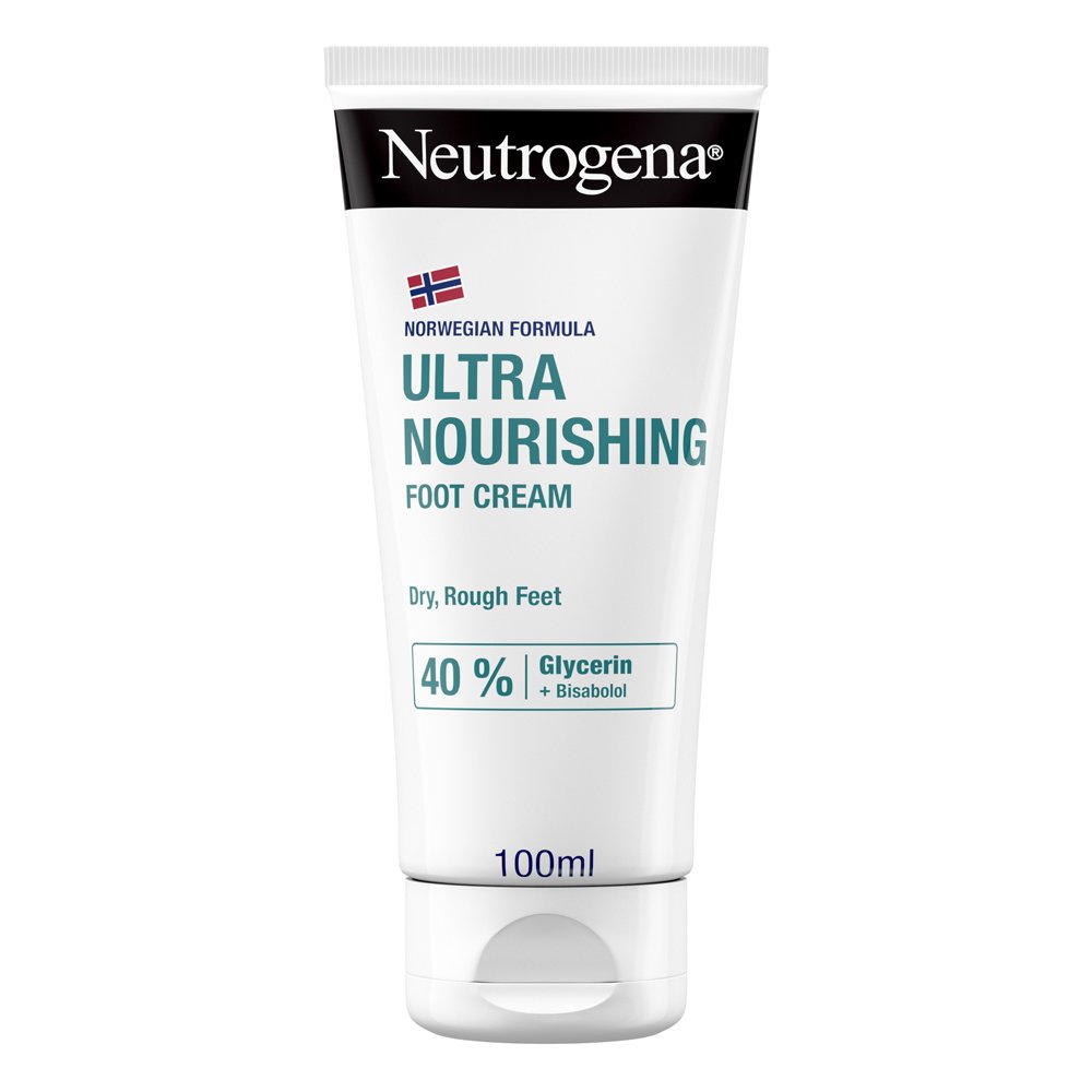 Neutrogena Nourishing Foot Cream Κρέμα Ποδιών Για Την Ενυδάτωση Της Ξηρής Επιδερμίδας, 100ml