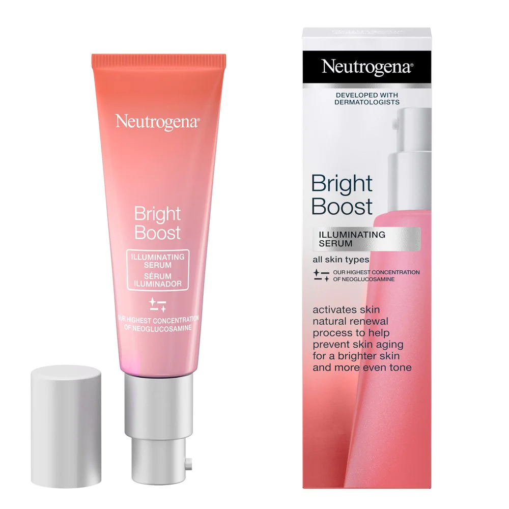 Neutrogena Bright Boost Illuminating Serum Λάμψης & Αντιγήρανσης, 30ml