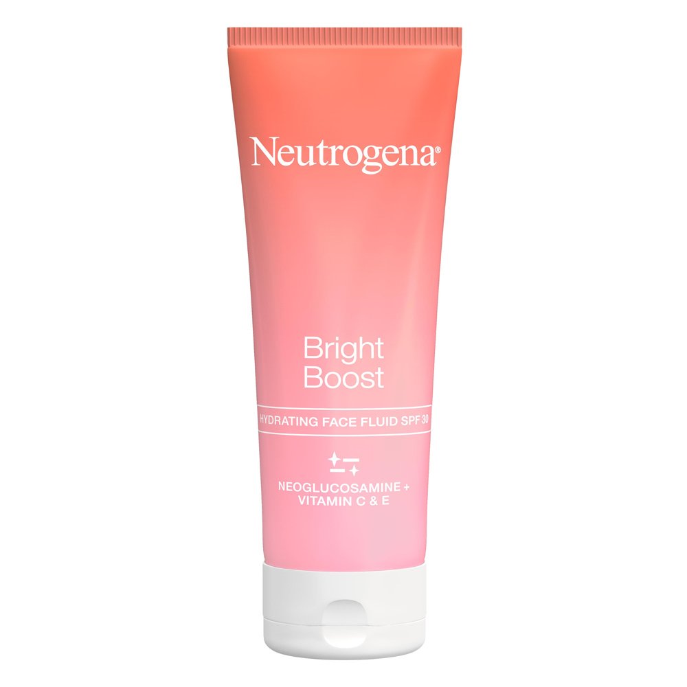 Neutrogena Bright Boost Hydrating Face Fluid Κρέμα Προσώπου SPF30 Αντιγήρανσης & Λάμψης, 50ml